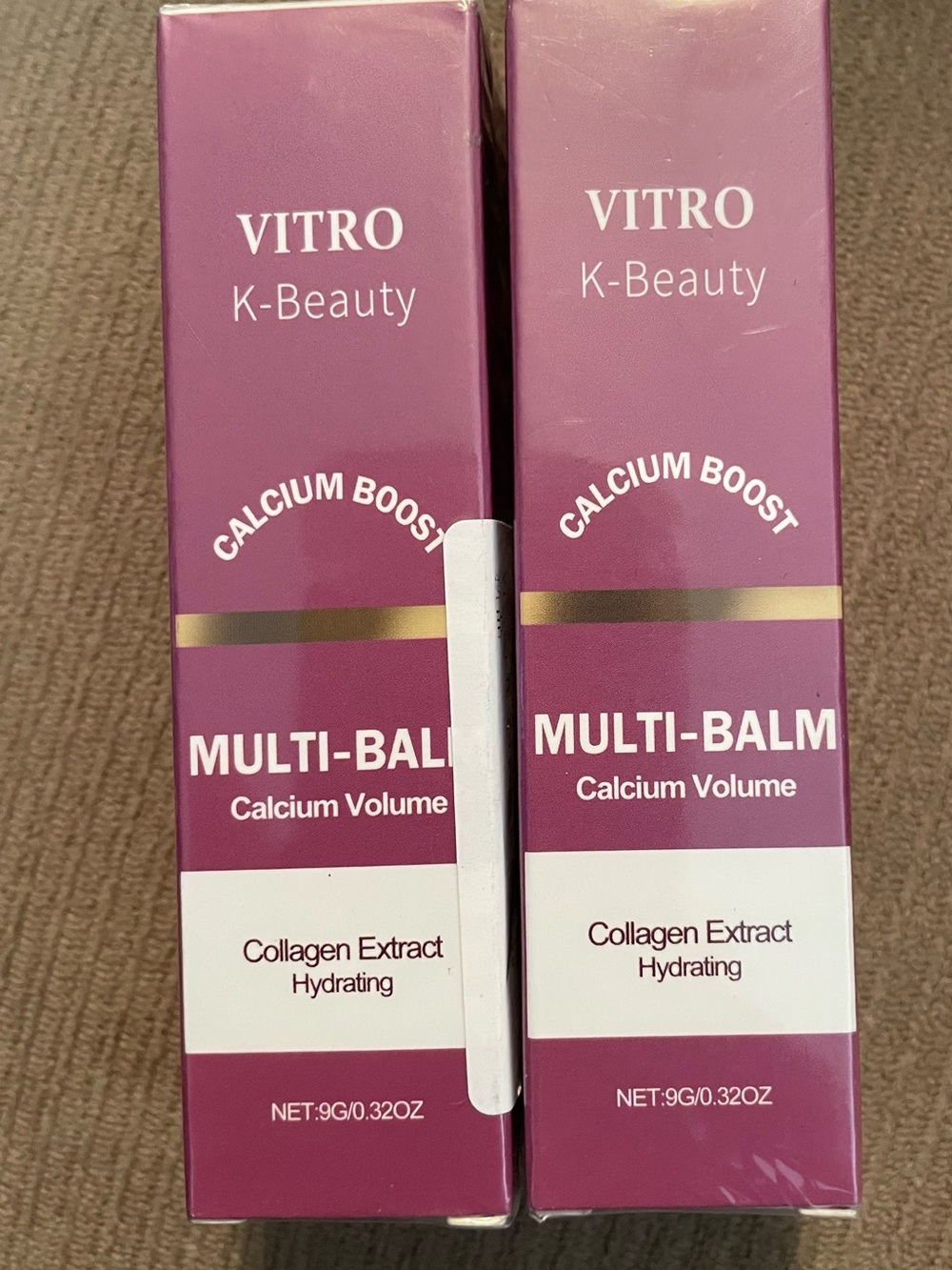 Multi-Balm Calcium Volume Collagen Extract Hydrating x2 Bundle New 2029